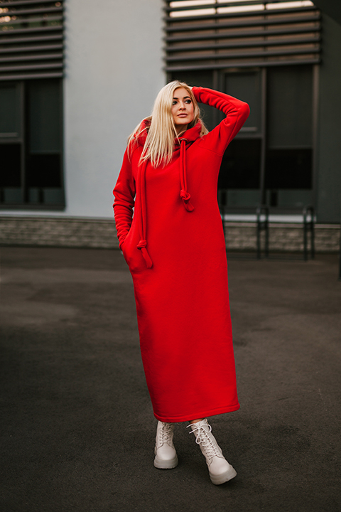 Летнее платье силуэт